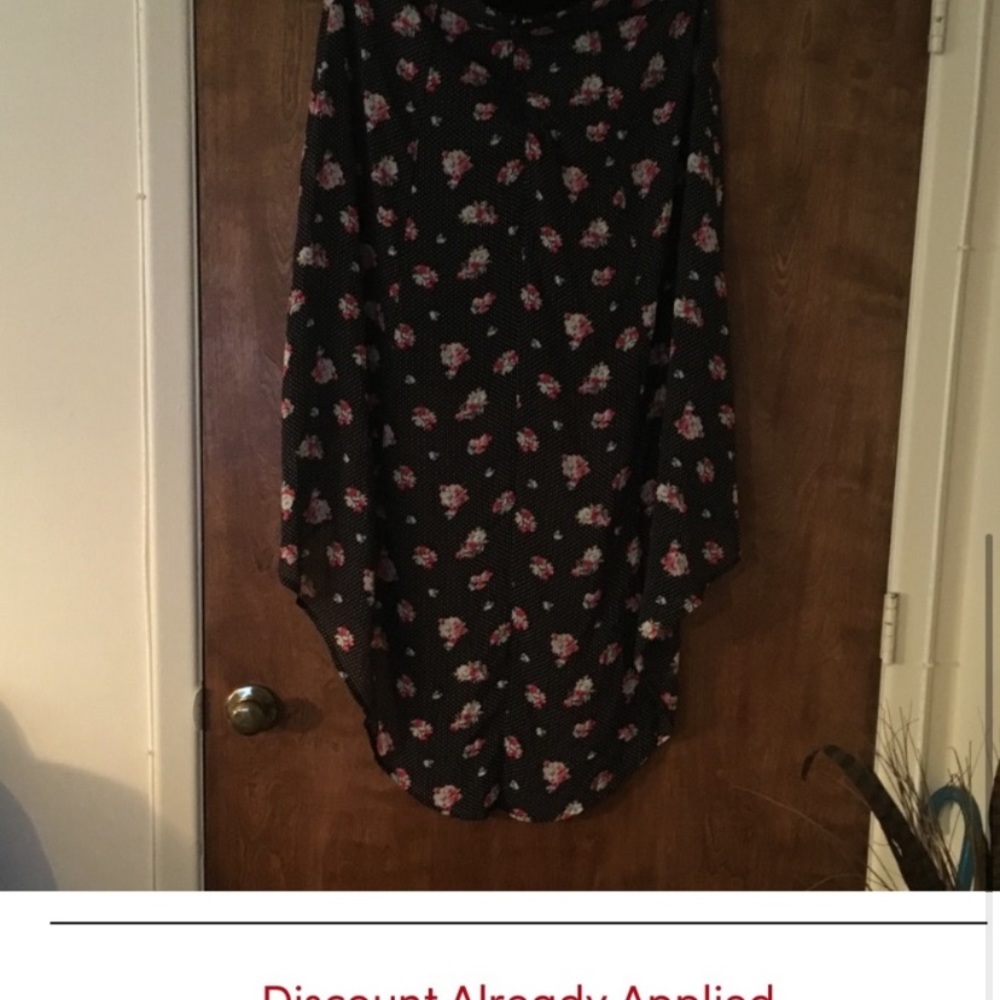 Torrid maxi hi lo floral skirt size 12. - Picture 9 of 9